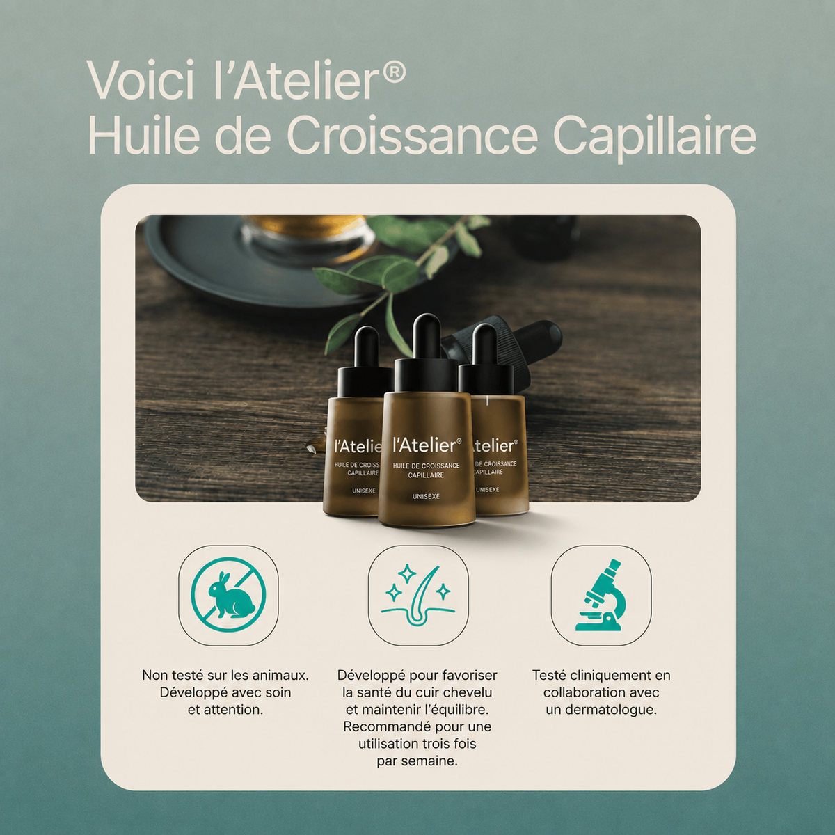 Huile de repousse capillaire